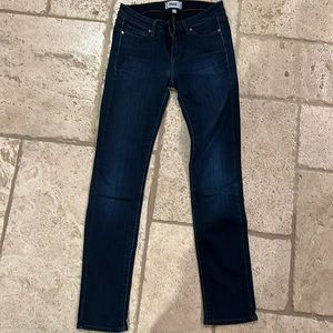 Paige. Skyline skinny medium blue jeans. Size 26